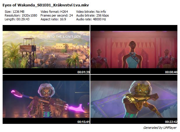 Oči Wakandy / Eyes of Wakanda (2025) /S01/CZ/SK