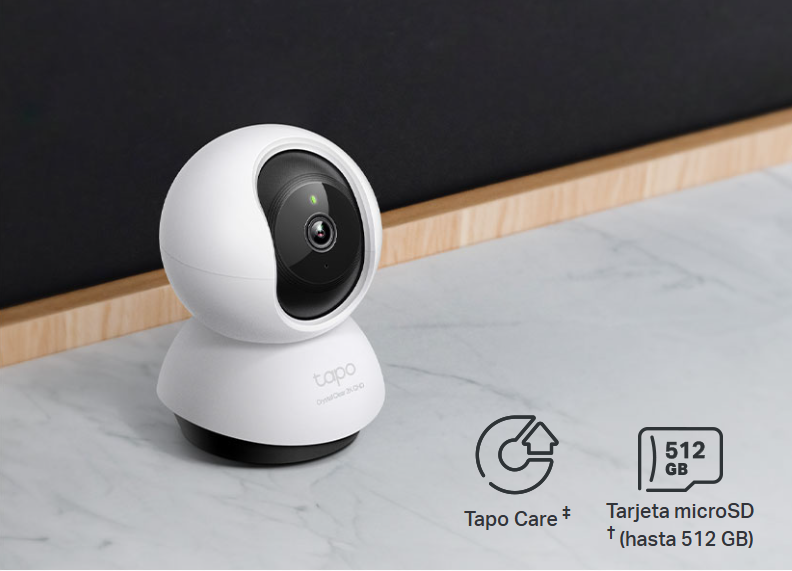 Opciones de almacenamiento TP-Link Tapo