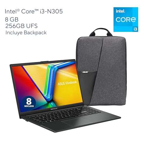 Amazon Laptop Asus Vivobook Go 15 Intel Ci3N305 Octacore/8GB Ram