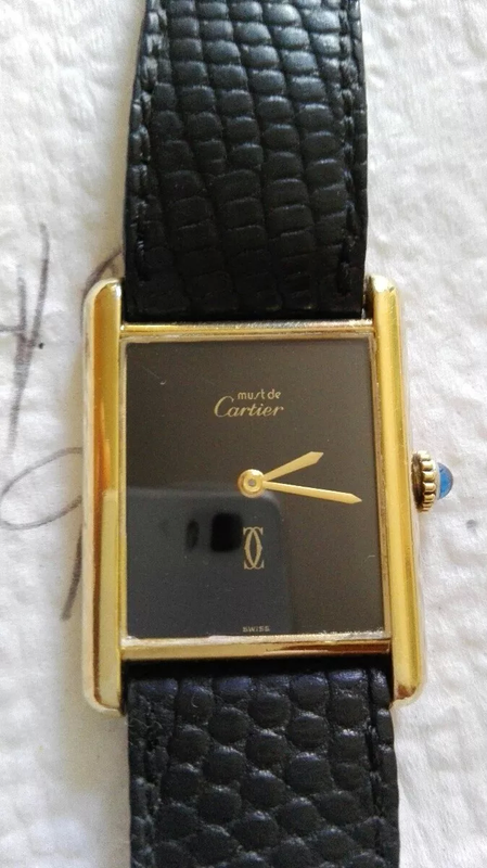 cartier must negro negro c