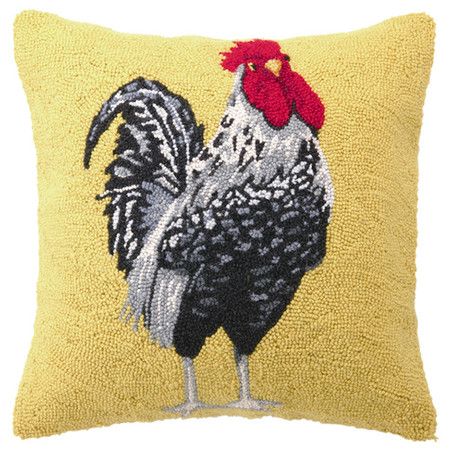How To Make a Punch Needle Cushion - Rooster How To Make a Punch Needle Cushion - Rooster