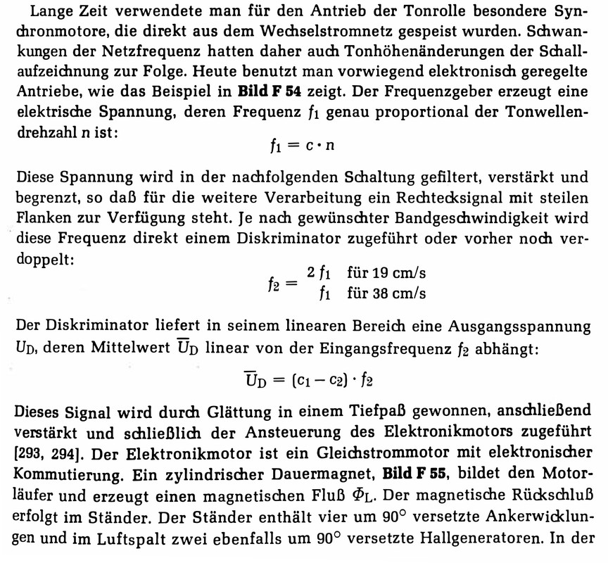 M15 Tonmotorregelung (aus Webers ''Tonstudiotech