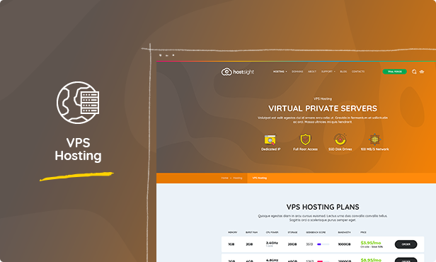 HostSite - Hosting and Technology Website PSD Template - 7