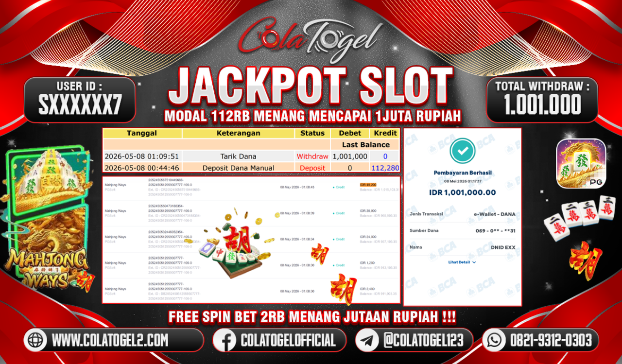 JACKPOT SLOT GACOR!!