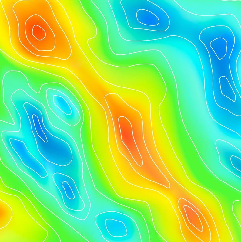 Тепловизор показывает утечку тепла в окне