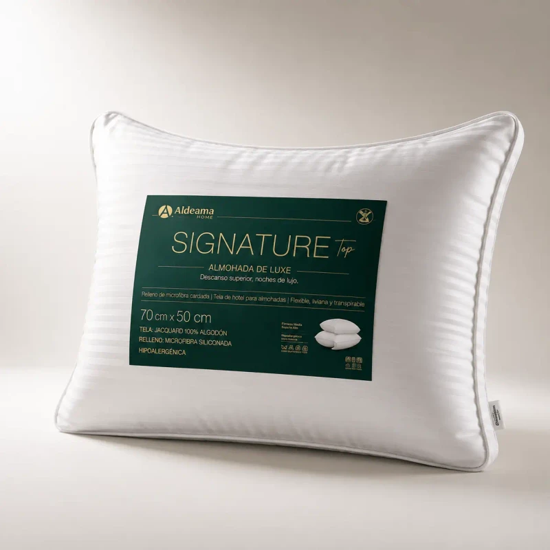 Corte interno de la Almohada Signature