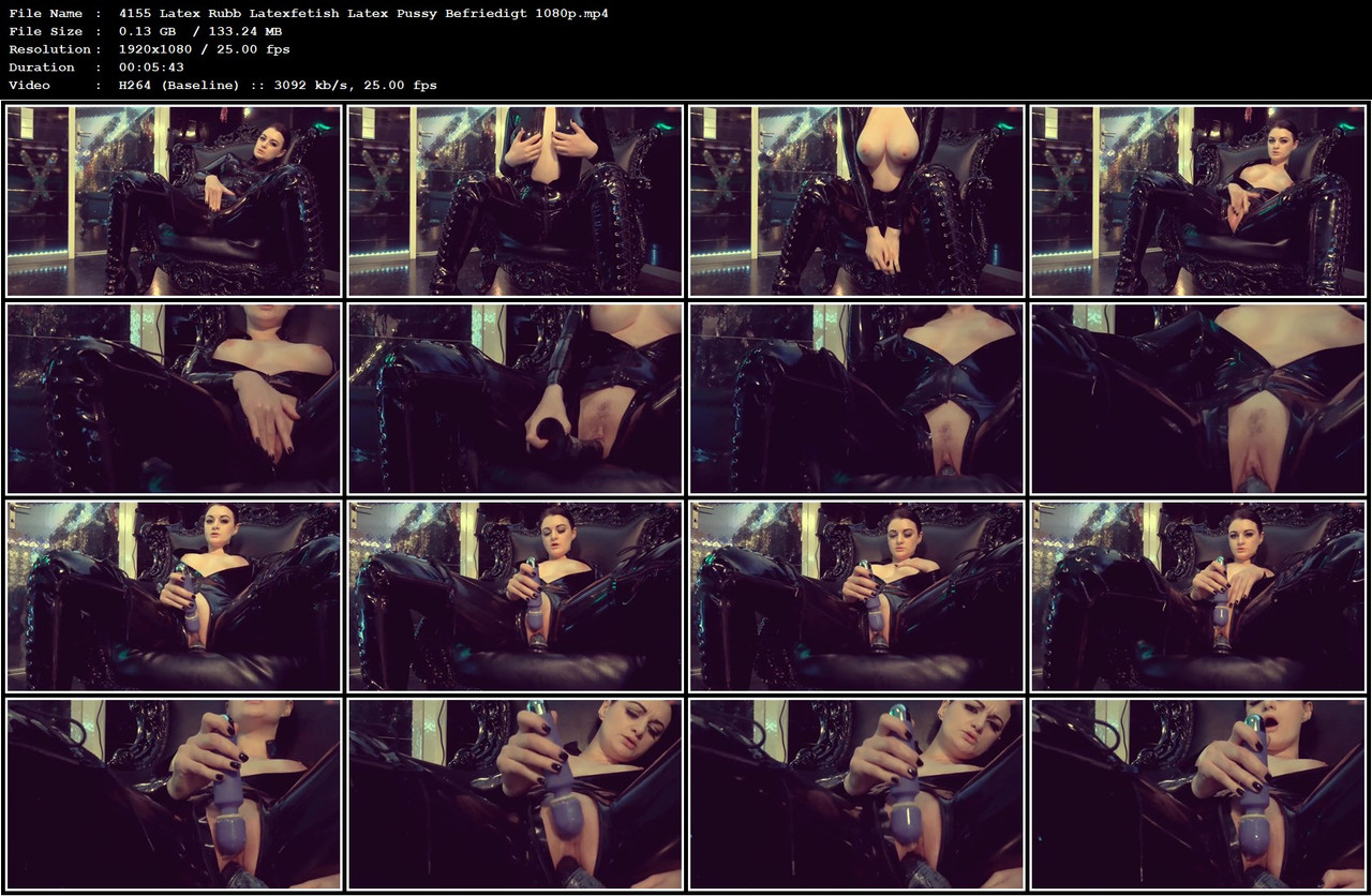 4155 Latex Rubb Latexfetish Latex Pussy Befriedigt 1080p mp4