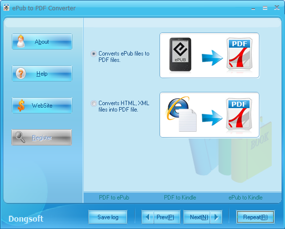 EPub to Pdf Converter 2.0.4 Portable