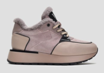 Шкіряні жіночі кросівки