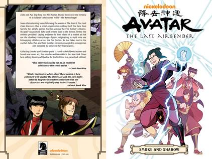 Avatar - The Last Airbender - Smoke and Shadow Omnibus (2021)