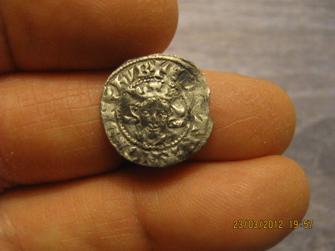 Edward I Long Cross penny v. 1276-1307 (2)