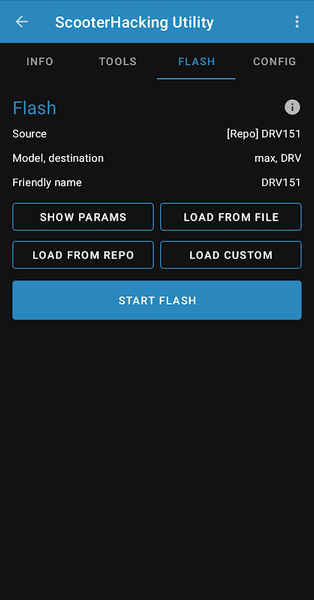 Scooter Hacking Utility app