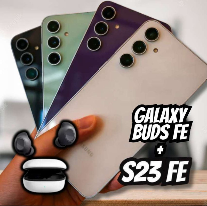 Samsung Galaxy S23 FE 5G Smartphone Android 256GB + Galaxy Buds FE Sem Fio Grafite