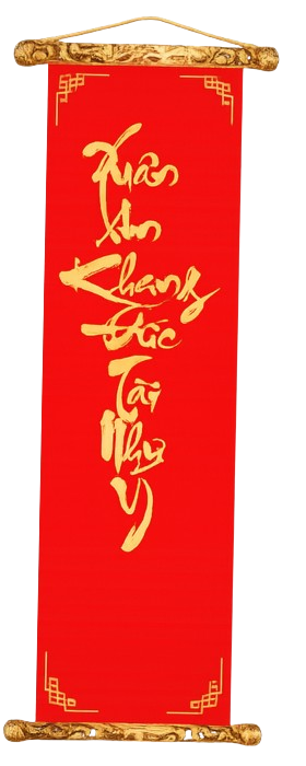 Câu đối Tết trái