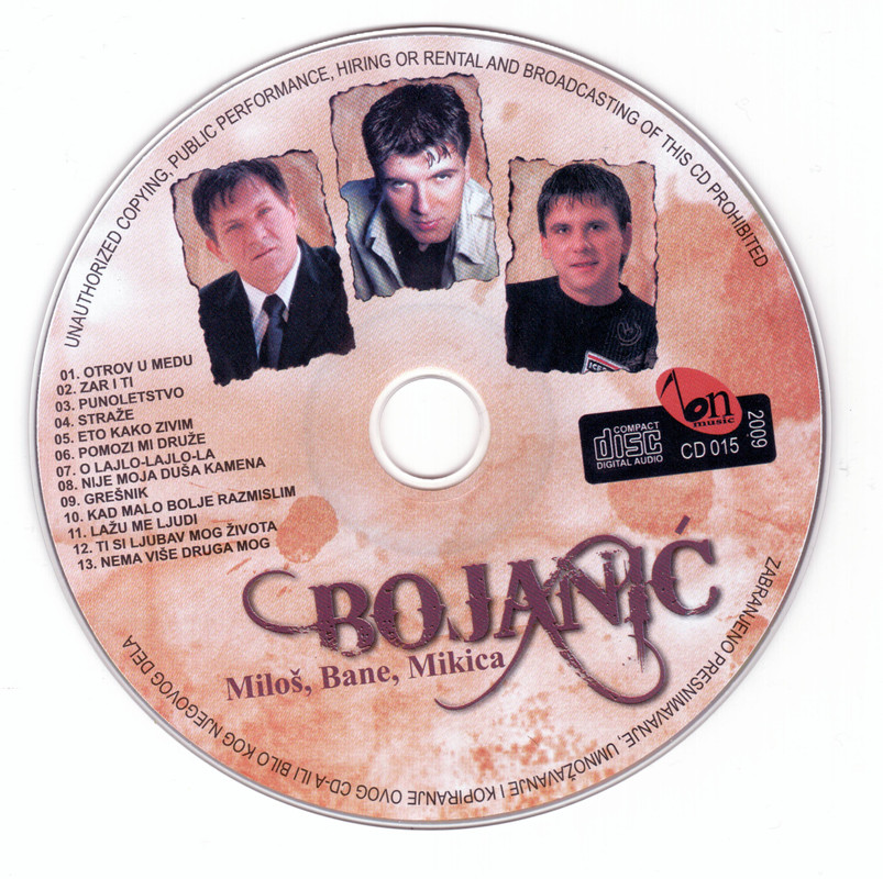 Milos-Bane-Mikica-Bojanic-2009-CD