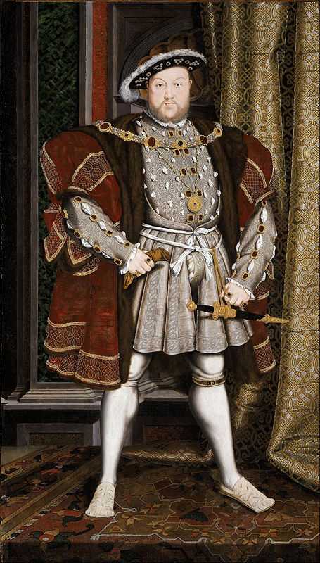 Portrait of Henry Ⅷ, By Hans Holbein