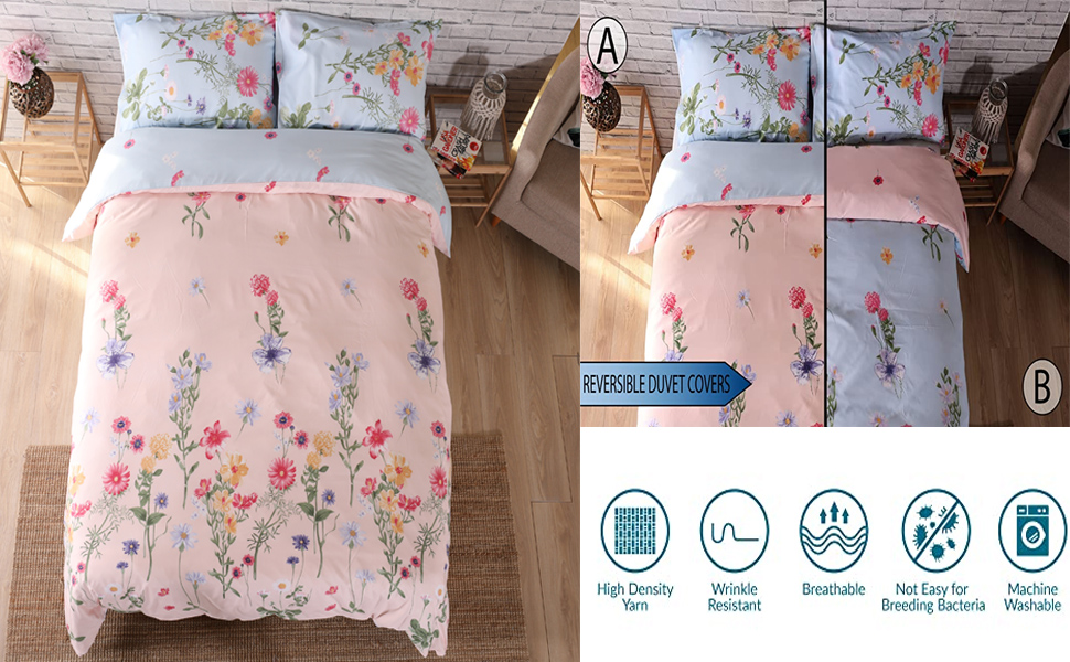 Duvet Cover with Pillow Case Quilt Cover Bedding Set Single Duvet Cover with Pillow Case Quilt Cover Bedding Set Single