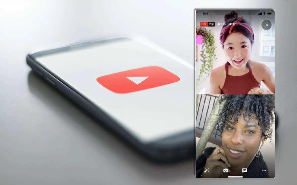 YouTube agrega las transmisiones conjuntas en directos para Android y iOS