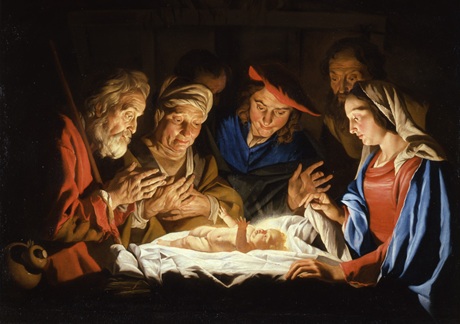 L'annuncio ai pastori, che diventano i primi adoratori del Verbo fatto Uomo dans Maria Valtorta Adorazione-pastori