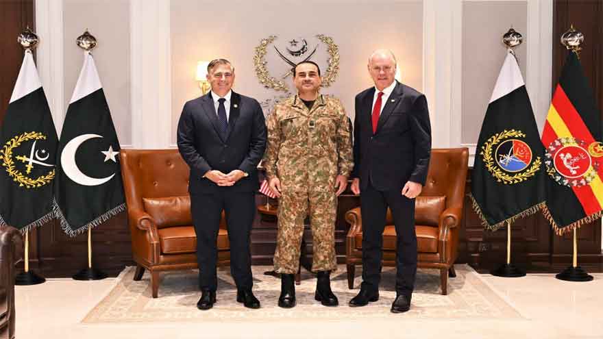 Field Marshal Asim Munir discusses security and trade with US congressmen, according to ISPR