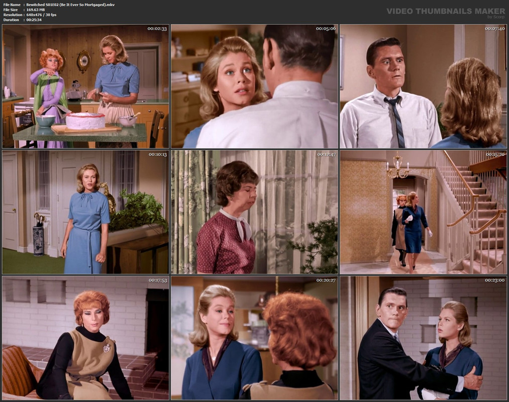 Bewitched S01E02 (Be It Ever So Mortgaged).mkv