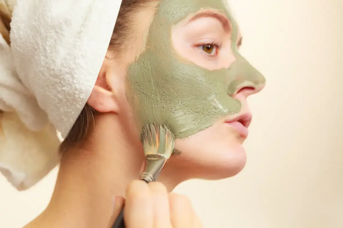 Homemade face mask for glowing skin