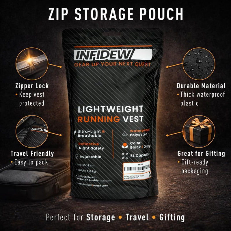 Reusable Zip Storage Pouch