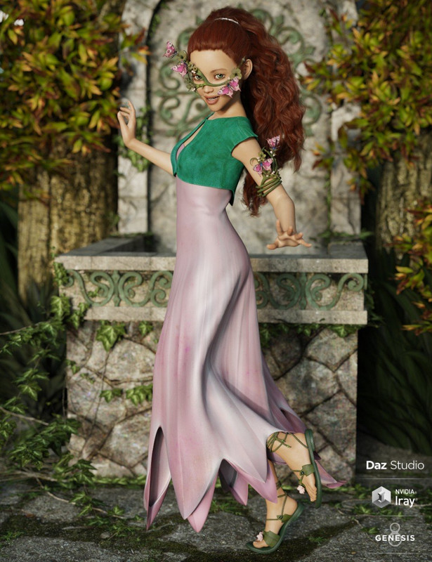 dForce Chrysalis Outfit for Genesis 8 Female(s) dForce Chrysalis Outfit for Genesis 8 Female(s)