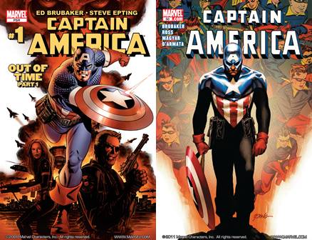 Captain America Vol.5 #1-50 (2005-2009) Complete