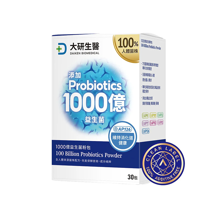 【大研生醫】1000億益生菌粉包