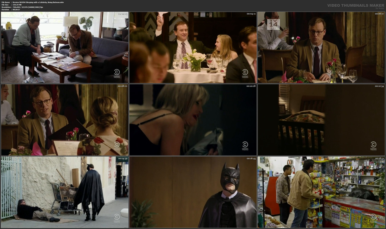 Review S01E04 Sleeping with a Celebrity, Being Batman.mkv