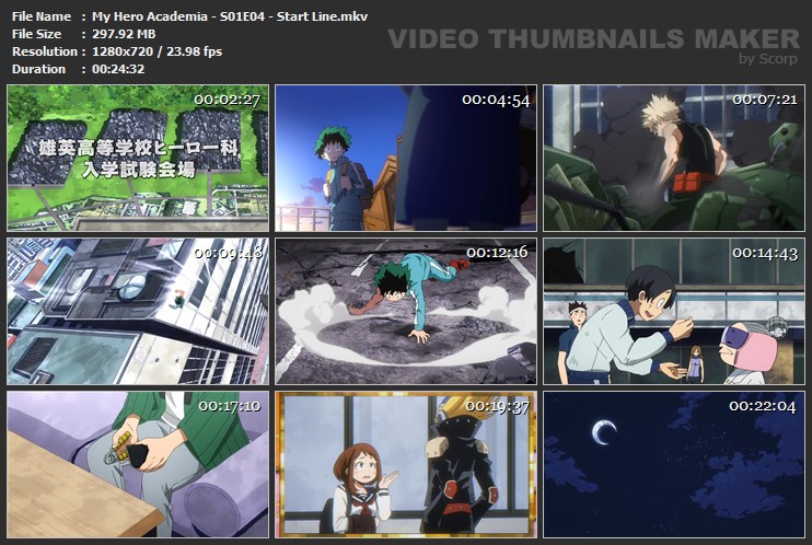 My Hero Academia - S01E04 - Start Line.mkv