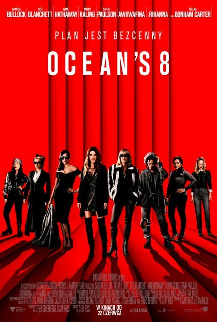 Oceans 8 / Oceans Eight (2018).PL.480p.BDRip.DD5.1.XviD-H3Q / Lektor PL
