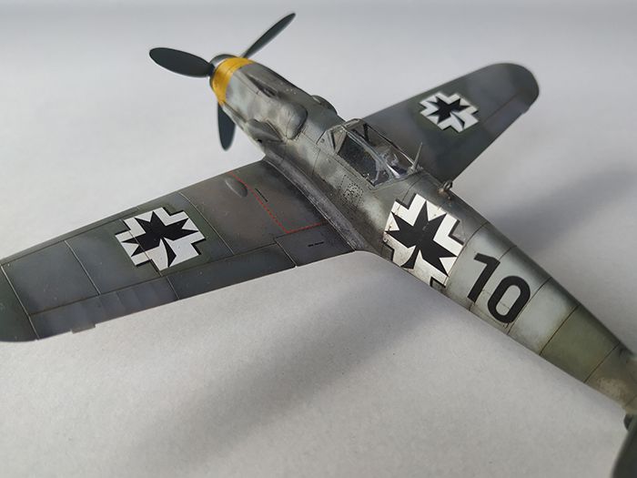 Bf-109G 2.Lj, Hasegawa i Revell 1/72 IMG-20200924-124241