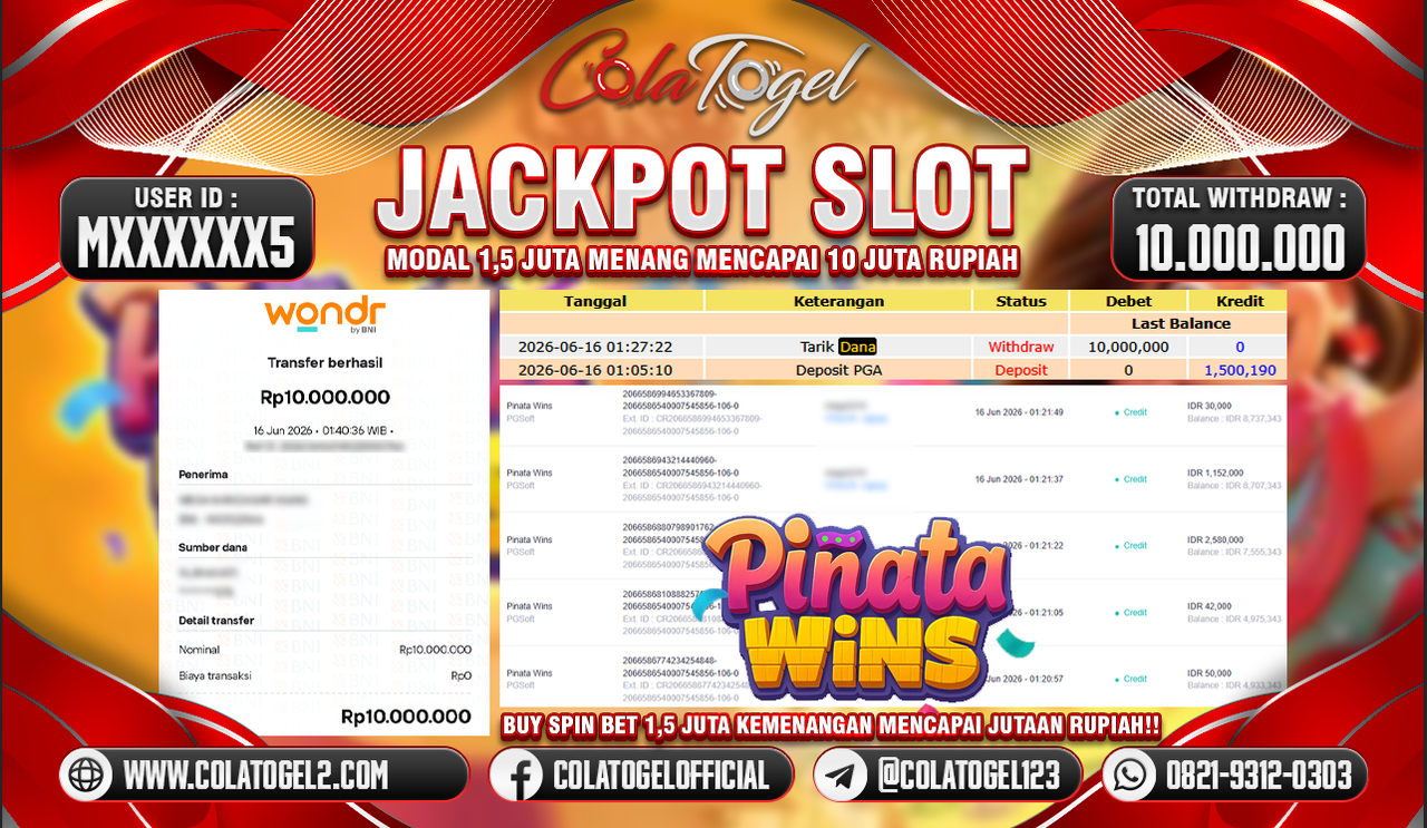 JACKPOT SLOT GACOR!!