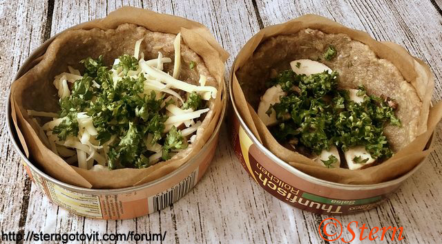 Котлеты в духовке с начинкой