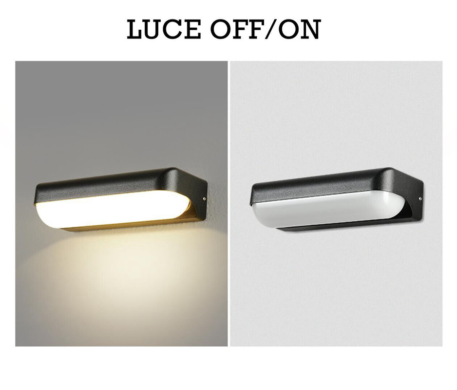 Applique LED Da Parete Per Esterni Con 2 Faretti GU10 – IP65, Metallo Bianco, Luce 4000K - 3