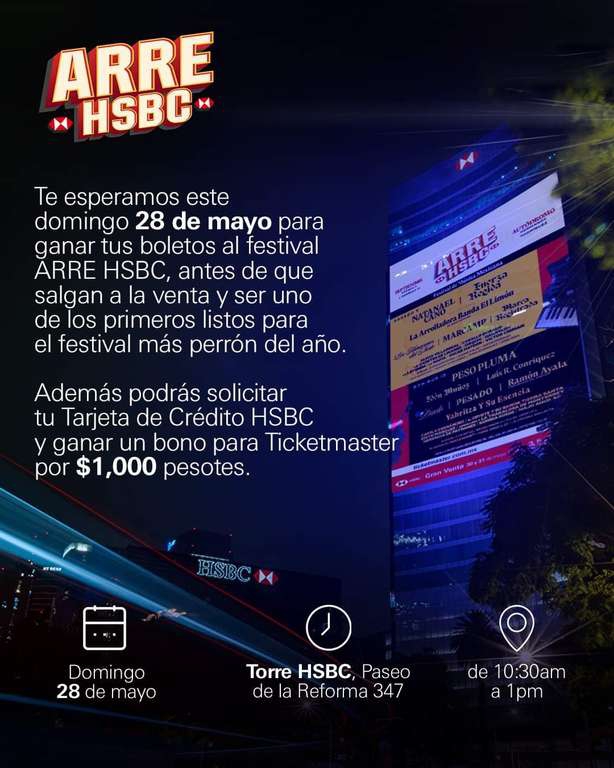 HBSC - Festival ARREHSBC (Si dice gratis!!!) 
