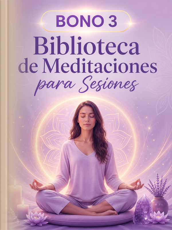 Bono 3: Biblioteca de Meditaciones para Sesiones