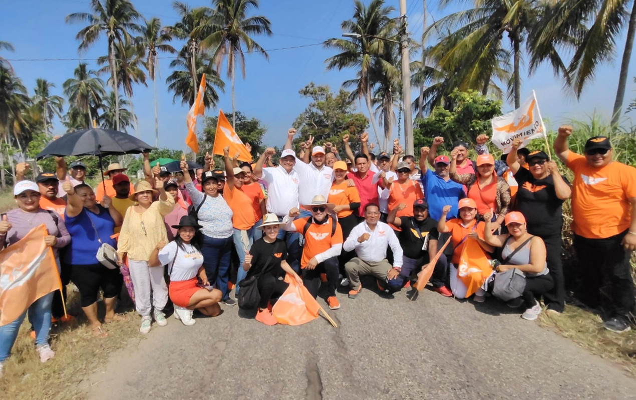 En movimiento Ciudadano haremos un nuevo pacto social para construir un Nuevo Paraíso: Alfonso Baca