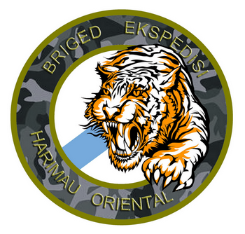 Insigne de la Brigade expéditionnaire des Tigres d'Orient.