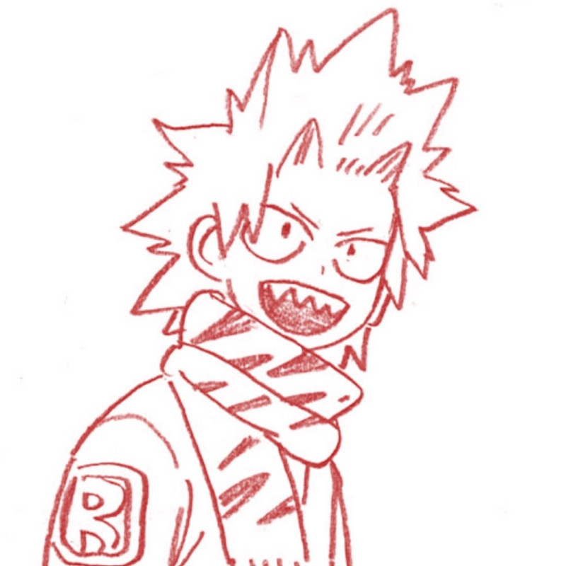aww little baby kirishima awwww