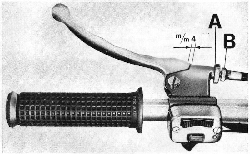 levier embrayage