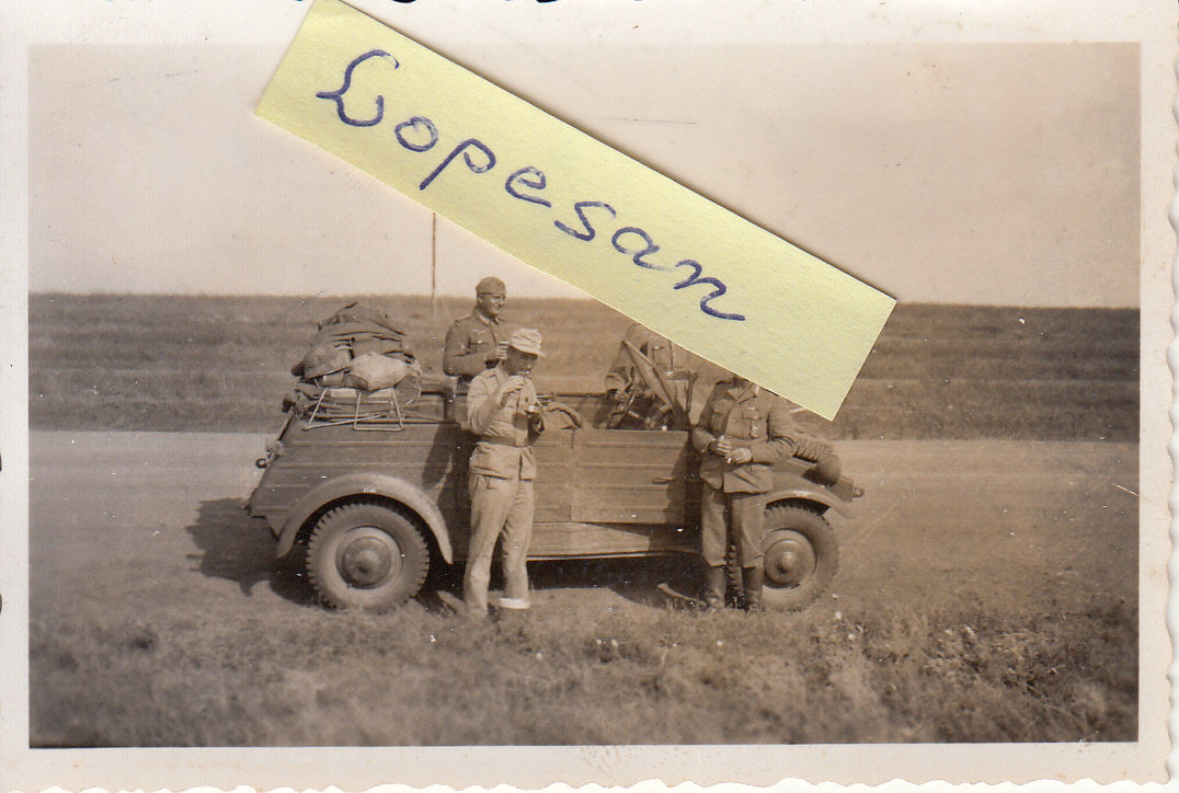 Foto Panzer Elite XX WM Marine VW Kübelwagen Tro