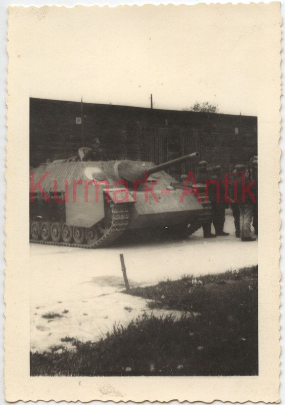 Foto Wehrmacht Panzer Jäger Jagdpanzer IV 1945