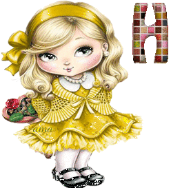 Vestido y Cinta  Color Amarillo H