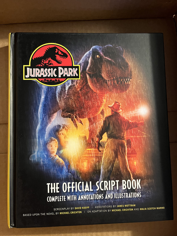 Jurassic Park: The Official Script Book: Complete with Annotations and  Illustrations