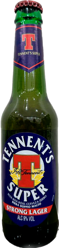 Tennent's senza glutine in bottiglia