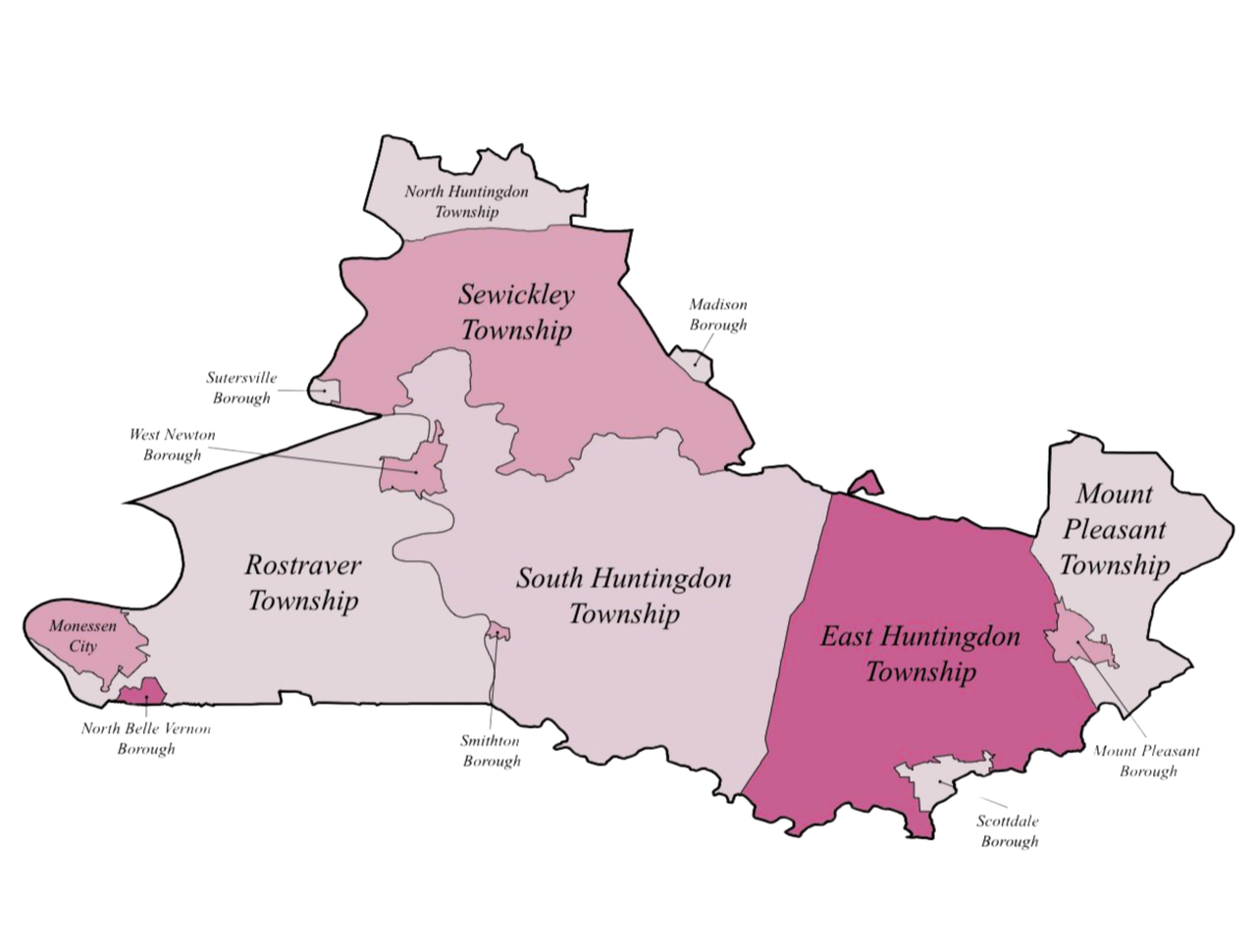 PA House District 58 Map