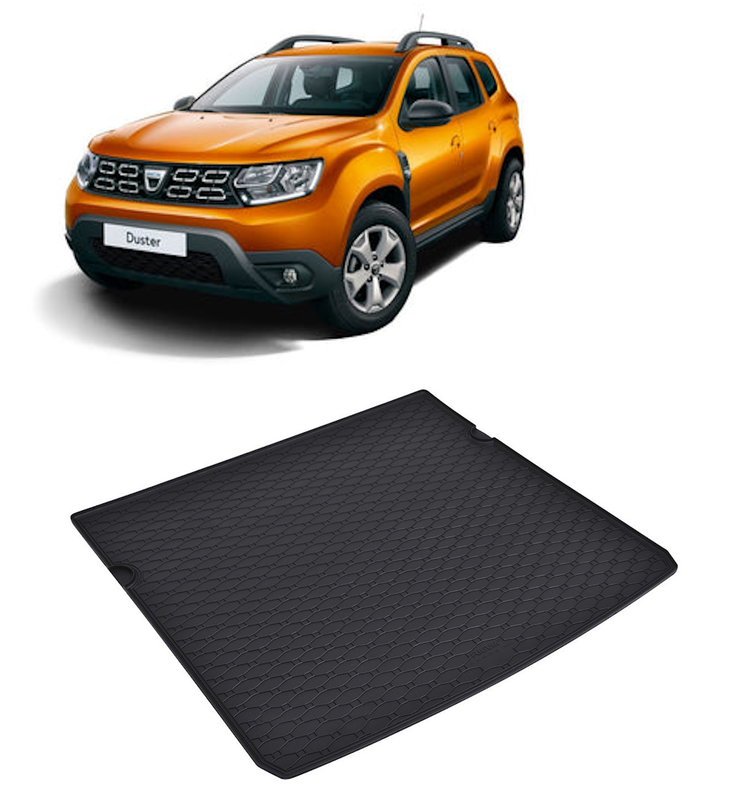 Tavita auto DACIA Duster 4x2 LPG 2018-2024, protectie portbagaj, Cri-Flo, din cauciuc 100%, compatibil cu autoturismul DACIA Duster 4x2